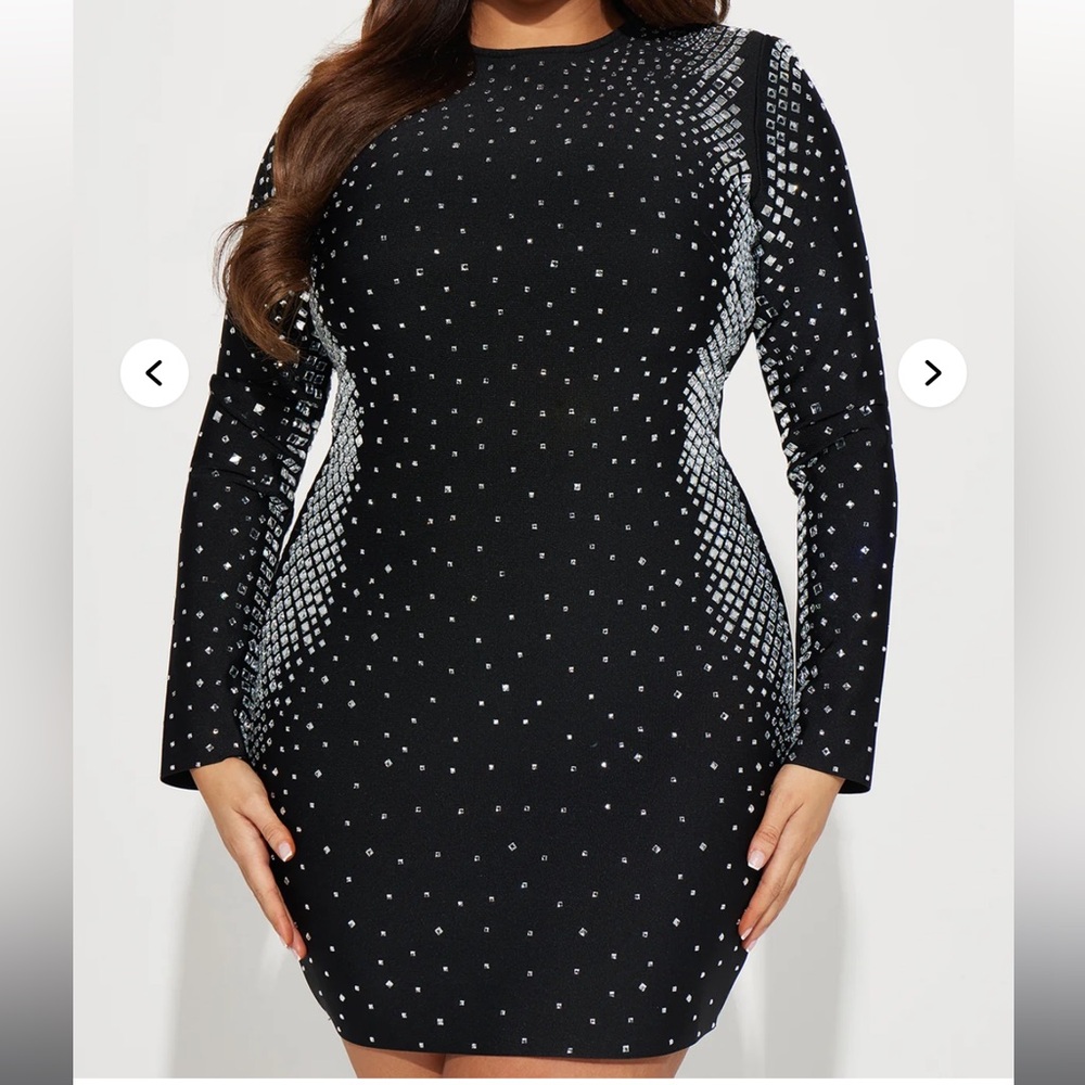 Selena Bandage Mini Dress - Picture 1 of 7
